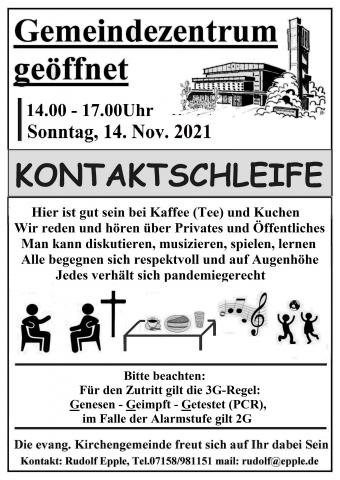Kontaktschleife 14.11.2021