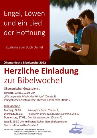 Bibelwoche 2022 Plakat